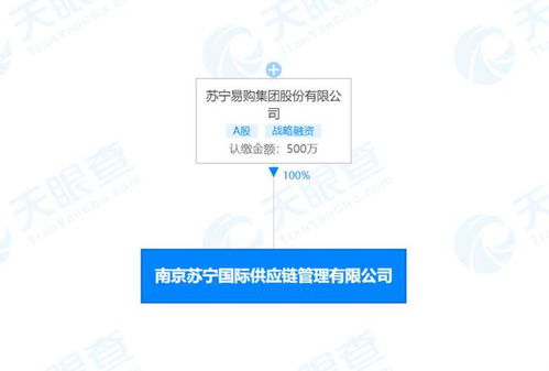 蘇寧成立國際供應鏈管理子公司，強化跨境貿易布局